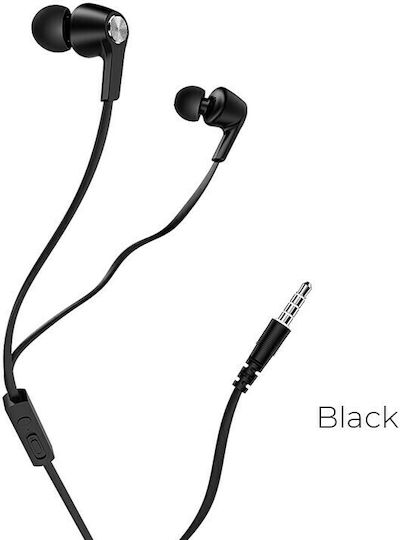 Borofone BM37 In-ear Handsfree με Βύσμα 3.5mm Μαύρο