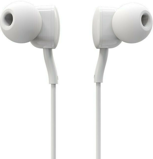 Borofone BM34 In-ear Handsfree με Βύσμα 3.5mm Λευκό