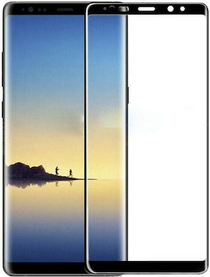 3D Full Face Tempered Glass Black (Galaxy Note 8)