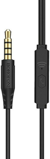 Borofone BM38 In-ear Handsfree με Βύσμα 3.5mm Μαύρο