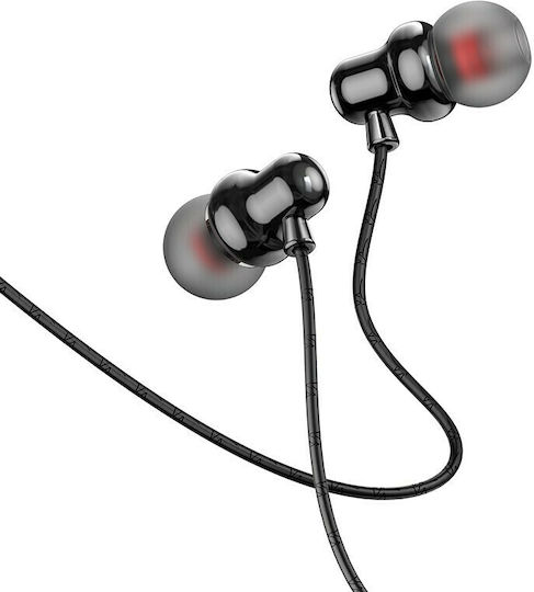 Borofone BM65 In-ear Handsfree with 3.5mm Connector Black