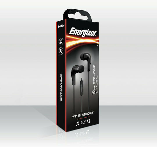 Energizer CIA5 În ureche Handsfree cu Mufă 3.5mm Negru