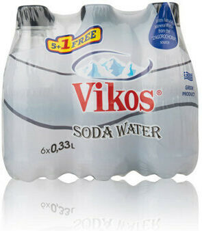 Vikos Soda with Carbonation in Bottle 6x330ml