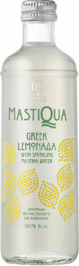 Mastiqua Ανθρακούχο Νερό με Γεύση Λεμόνι 0.33lt