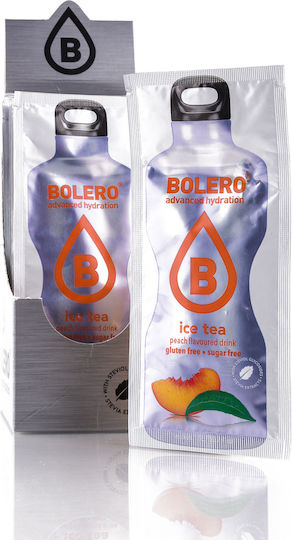 Bolero Advanced Hydration Ice Tea Ροδάκινο σε Σκόνη Χωρίς Ανθρακικό & Ζάχαρη I002975 9gr