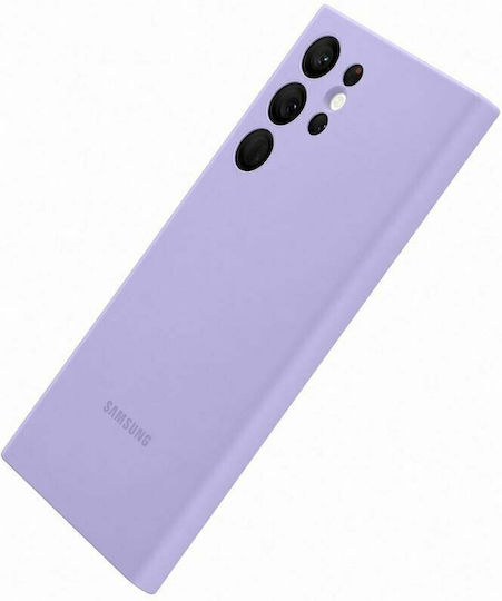 Samsung Silicone Cover Back Cover Silicon Lavanda (Galaxy S22 Ultra 5G)