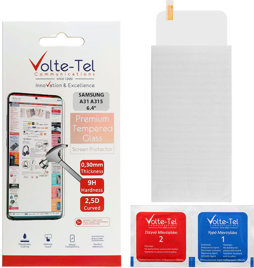 Volte-Tel 2.5D Full Face Tempered Glass (Galaxy A31) 8268205