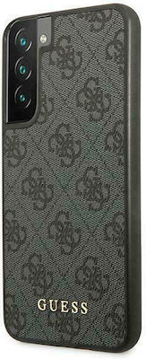 Guess 4G Metal Gold Logo Back Cover Πλαστικό Γκρι (Galaxy S22 5G)