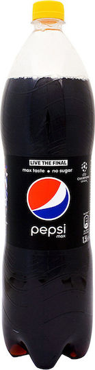 Pepsi Max Cola με Ανθρακικό, Χωρίς Ζάχαρη σε Μπουκάλι 1500ml