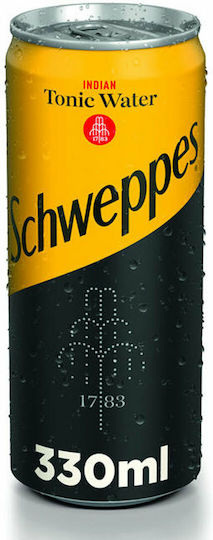 Schweppes Indian Tonic mit Kohlensäure in Kiste 330ml