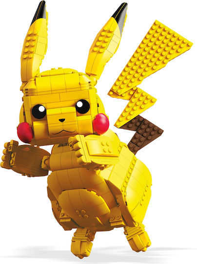Mega Bloks Τουβλάκια Jumbo Pikachu για 8+ Ετών 825τμχ
