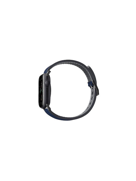 Uniq Straden Λουράκι Δερμάτινο Blue (Apple Watch 42/44/45mm)