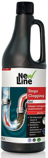 New Line Stops Clogging Gel Απόφραξης 1lt