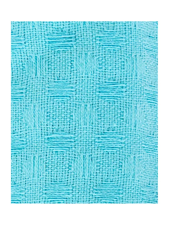 Pennie Pereira Blanket Pique Queen 230x260cm. Turquoise