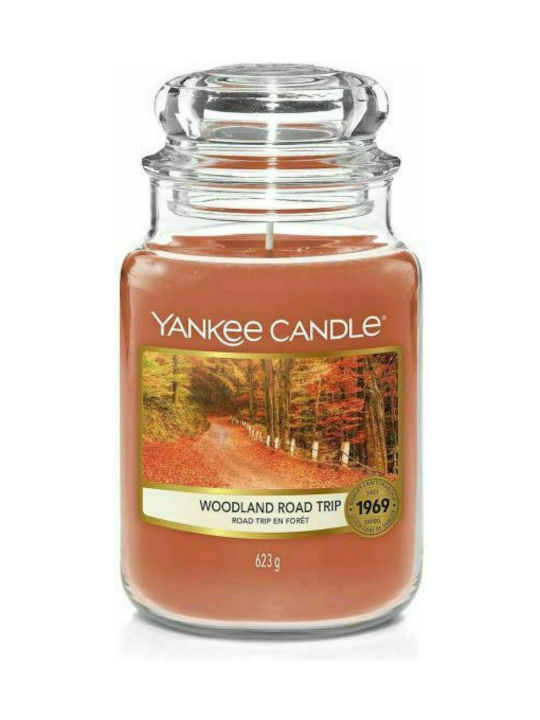 Yankee Candle Scented Candle Jar with Scent Woodland Roadtrip Ink 623gr 1pcs