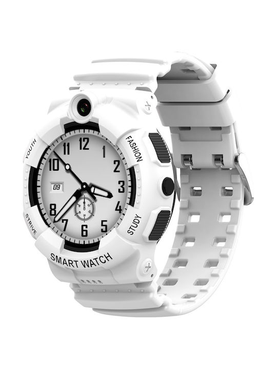 Wonlex Παιδικό Smartwatch KT25 4G με GPS & Κάμερα Λευκό
