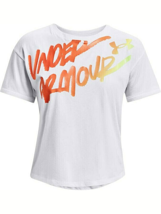 Graphic Γυναικείο T-shirt Λευκό