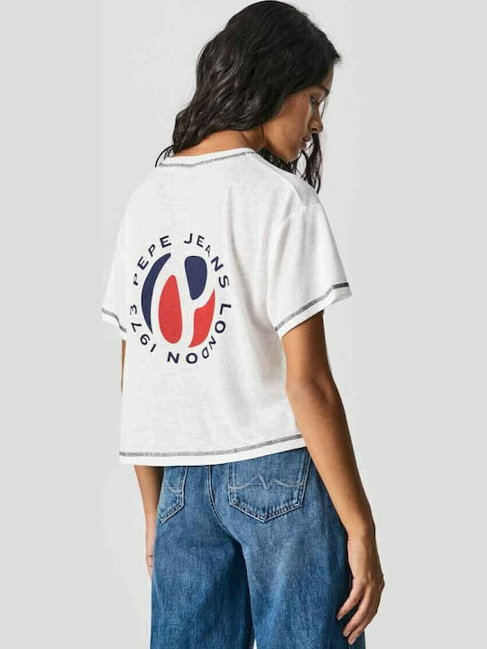 Chantal Bluze Damă T-shirt Alb