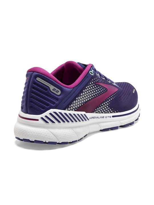 Adrenaline GTS 22 Sport Shoes Running Purple