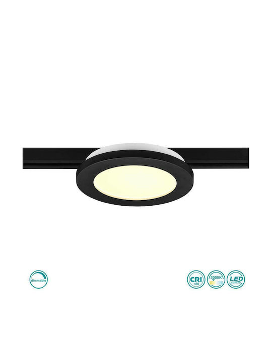 Trio Lighting Camillus Rotund În aer liber Panou LED Putere 9W cu Alb Cald Lumini 14.8x14.8cm.