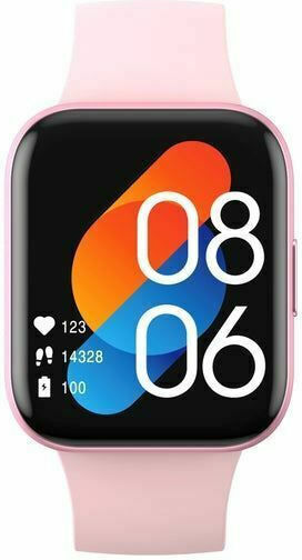 Havit M9021 Smartwatch με Παλμογράφο (Ροζ)