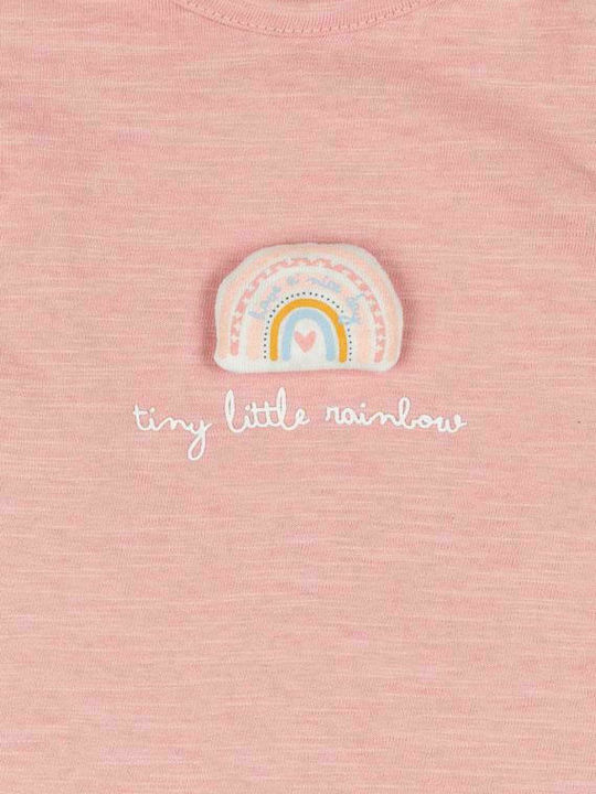 Kinderbekleidungssets mit Shorts Sommer 2Stücke Rosa