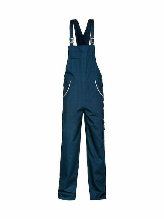 STOP Arbeitsanzug Latzhosen Baumwolle Marineblau 240gr