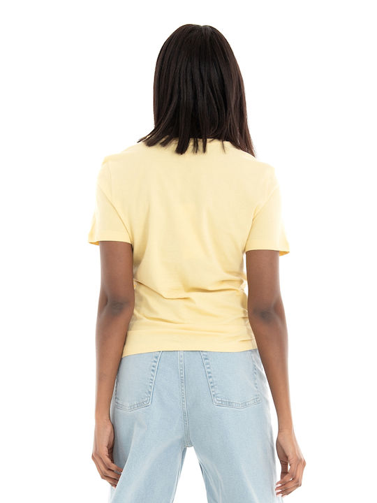 Only Women's T-shirt Yellow