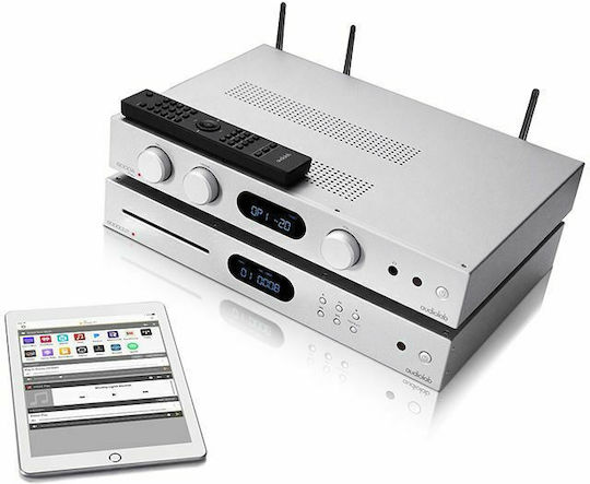 Audiolab 6000A Play Ολοκληρωμένος Ενισχυτής Hi-Fi Stereo 75W/4Ω 50W/8Ω Ασημί