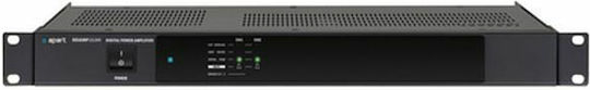 Apart Audio REVAMP2120T Leistungsverstärker Kommerzieller Verstärker 2 Kanäle 120W/100V mit Kühlungssystem in Schwarz Farbe