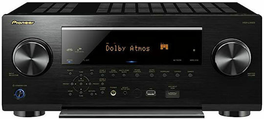 Pioneer VSX-LX505 Home Cinema Receiver 4K/8K 9.2 Channels 230W/6Ω with HDR and Dolby Atmos Black