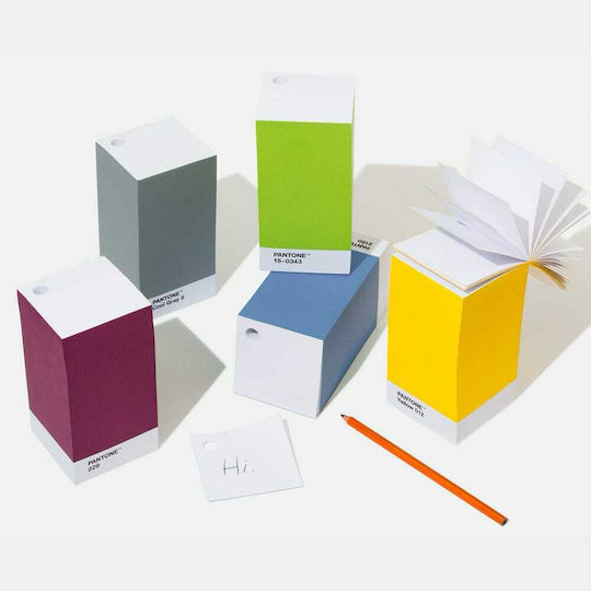 Pantone Lifestyle Αυτοκόλλητα Χαρτάκια Σημειώσεων σε Κύβο Μωβ