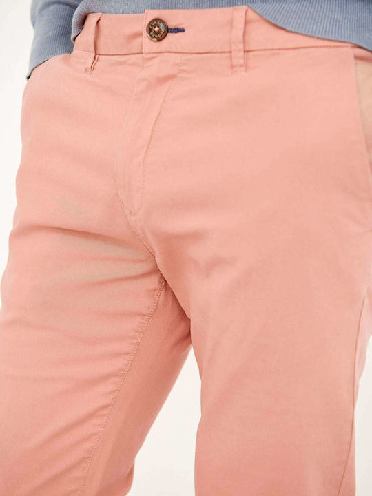 FBM005-00102 Hose Chino Elastisch in Normaler Passform Nude