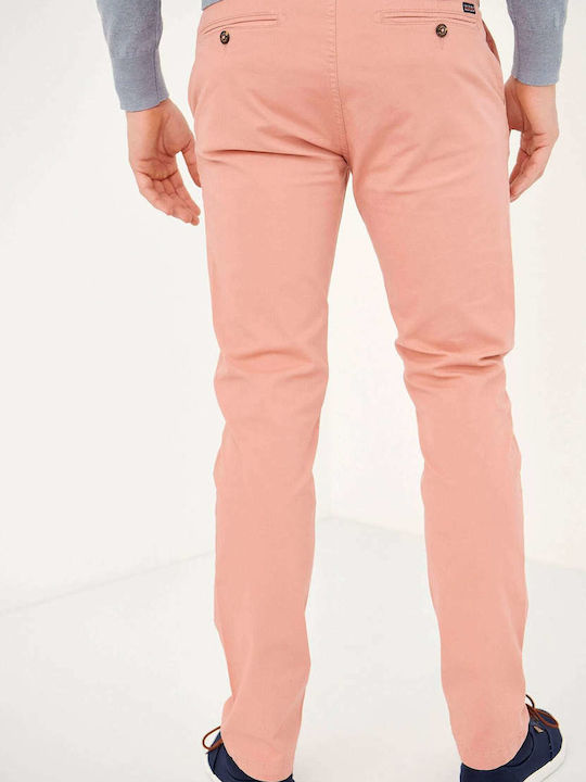 FBM005-00102 Hose Chino Elastisch in Normaler Passform Nude