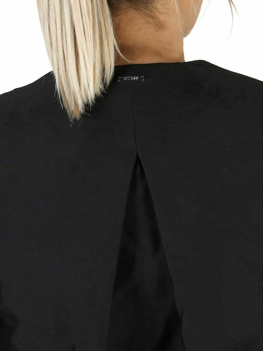 Guess Kurz Damen Blazer Schwarz