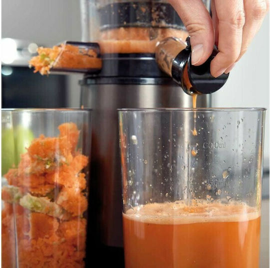 Black & Decker BXJE200E Slow Press Juicer 200W Black