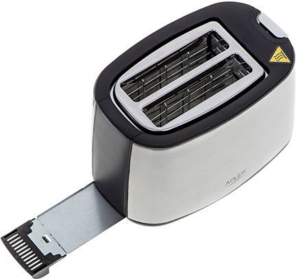 Adler Φρυγανιέρα 2 Θέσεων 750W Inox