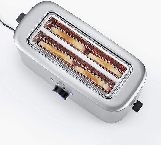 Severin AT 2512 Toaster 2 Slots 1400W Inox