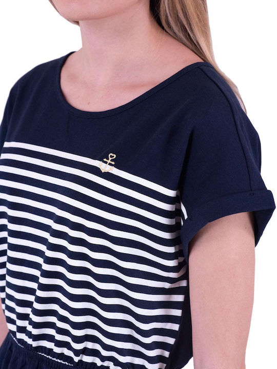 Rochii De Vară Pentru Femei Mini Rochie Albastru Marin
