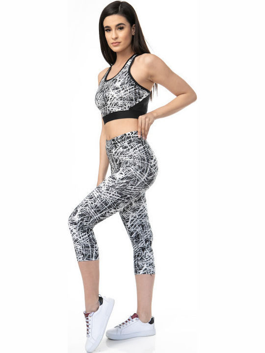 Women's Capri Training Legging High Waisted