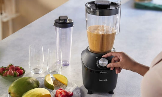 Philips 3000 Series Blender With Plastic Jug 1.25 L 600W Black