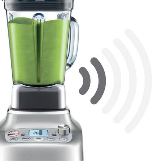 Sage Super Q Blender Cu Cană Din Sticlă 2 L 1520W Inox