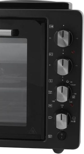 Rohnson Electric Countertop Oven 42lt with 3 Burners