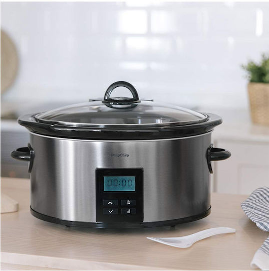 Cecotec Chup Chup Matic Slow Cooker 260W με Χωρητικότητα 5.5lt Γκρι