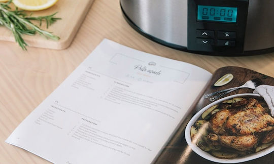 Cecotec Chup Chup Matic Slow Cooker 260W με Χωρητικότητα 5.5lt Γκρι