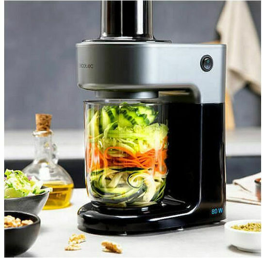 Cecotec SpiralChef 400 04178 Tăietor de legume / fructe 80W Negru
