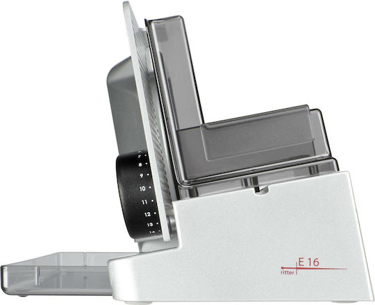 Ritter E 16 Tăieturi reci Slicer 65W Argintiu