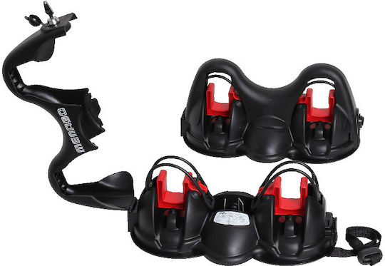 Menabo Himalaya Magnetic Car Ski Mounts Suitable for 2 Ski Pairs & 4 Baton Pairs
