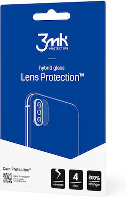 3MK Flexible Glass 4-Pack Προστασία Κάμερας Tempered Glass για το iPhone XS Max