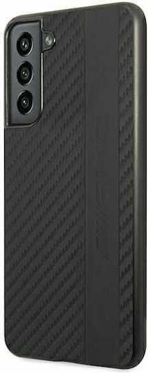 Mercedes-Benz Carbon Stripe & Embossed Back Cover Πλαστικό Μαύρο (Galaxy S21 FE 5G)